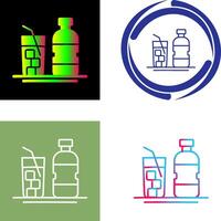 Mineral Water Icon Design vector