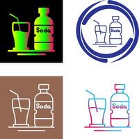 Soda Icon Design vector