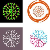 Ice Icon Design vector