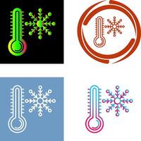 Cold Icon Design vector