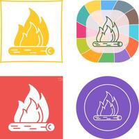 Fire Icon Design vector