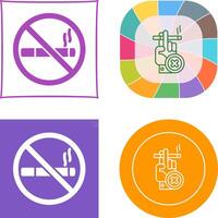 Quit Smoking Icon Design vector