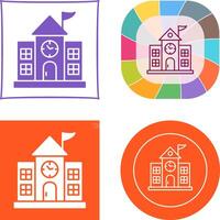 University Campus Icon Design vector