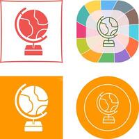 Globe Icon Design vector