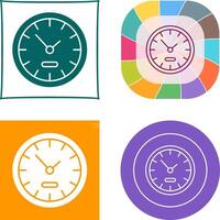 Clock Icon Design vector