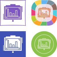 Presentation Icon Design vector