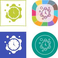 Clock Icon Design vector