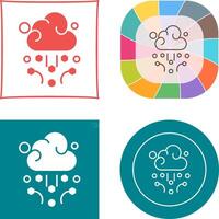 Hail Icon Design vector