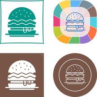 diseño de icono de hamburguesa vector