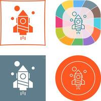 Rocket Icon Design vector