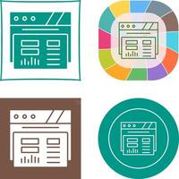 Dashboard Icon Design vector
