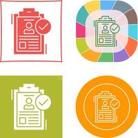 Hire Icon Design vector