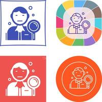 Candidate Icon Design vector