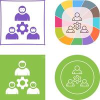 Teamwork Icon Design vector