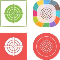 Target Icon Design vector