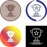 Trophy Icon Design vector