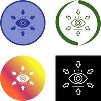 Visualization Icon Design vector