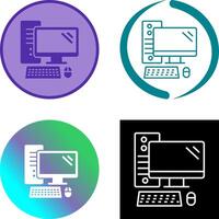 Computer Icon Design vector