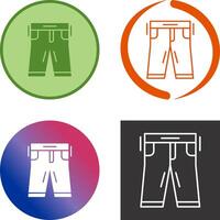 Pants Icon Design vector