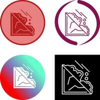 Avalanche Icon Design vector