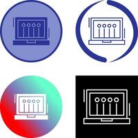 Laptop Icon Design vector