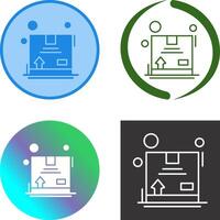 Box Icon Design vector