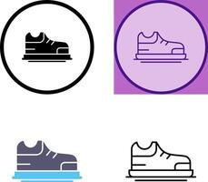 diseño de icono de zapatos vector