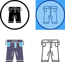 Pants Icon Design vector