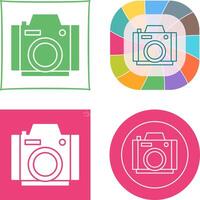 Photo Camera Icon Design vector
