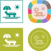 Hammock Icon Design vector
