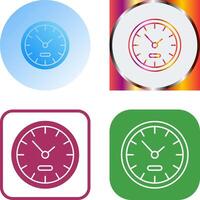 Clock Icon Design vector