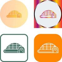 Igloo Icon Design vector