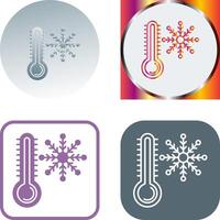 Cold Icon Design vector