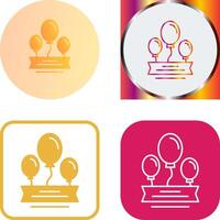 Balloons Icon Design vector