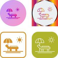 Hammock Icon Design vector