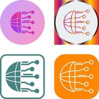 Network Icon Design vector