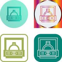 Wedding Ring Icon Design vector