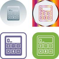 Calculator Icon Design vector