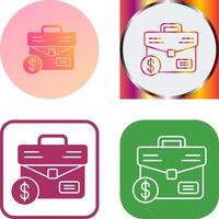 Suitcase Icon Design vector