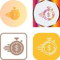 Timer Icon Design vector