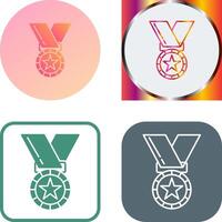 Medal Icon Design vector