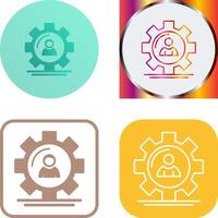 Management Icon Design vector