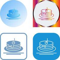 Pancake Icon Design vector