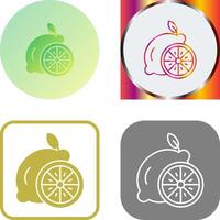 Lemon Icon Design vector