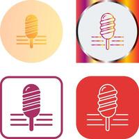 Popsicle Icon Design vector