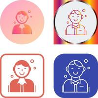 Employee Icon Design vector