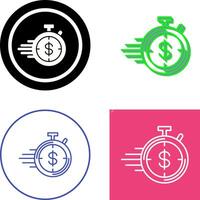 Timer Icon Design vector