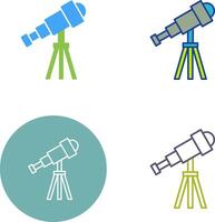 Telescope Icon Design vector