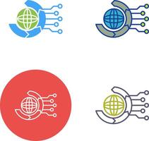 Internet Icon Design vector