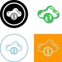 Cloude Icon Design vector